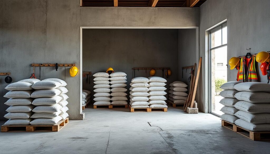 Stockage des équipements de maçonnerie : règles de sécurité et conseils