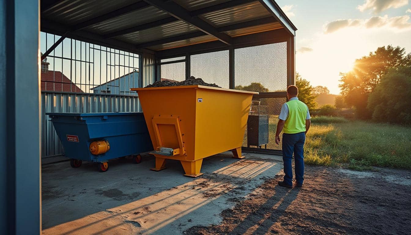 Illustration: Comprendre l’utilité d’un abri pour conteneur : définitions et usages essentiels