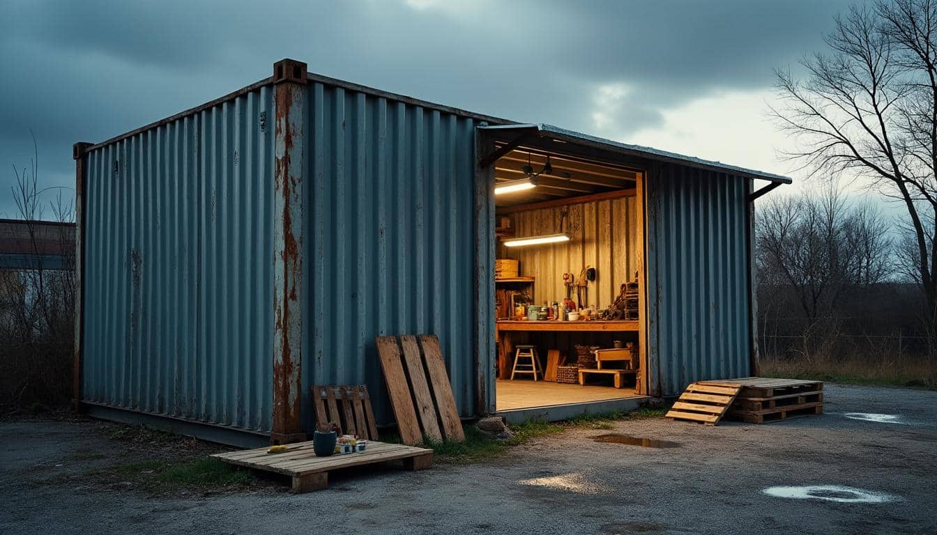Abri conteneur : Guide complet pour un stockage sécurisé et pratique
