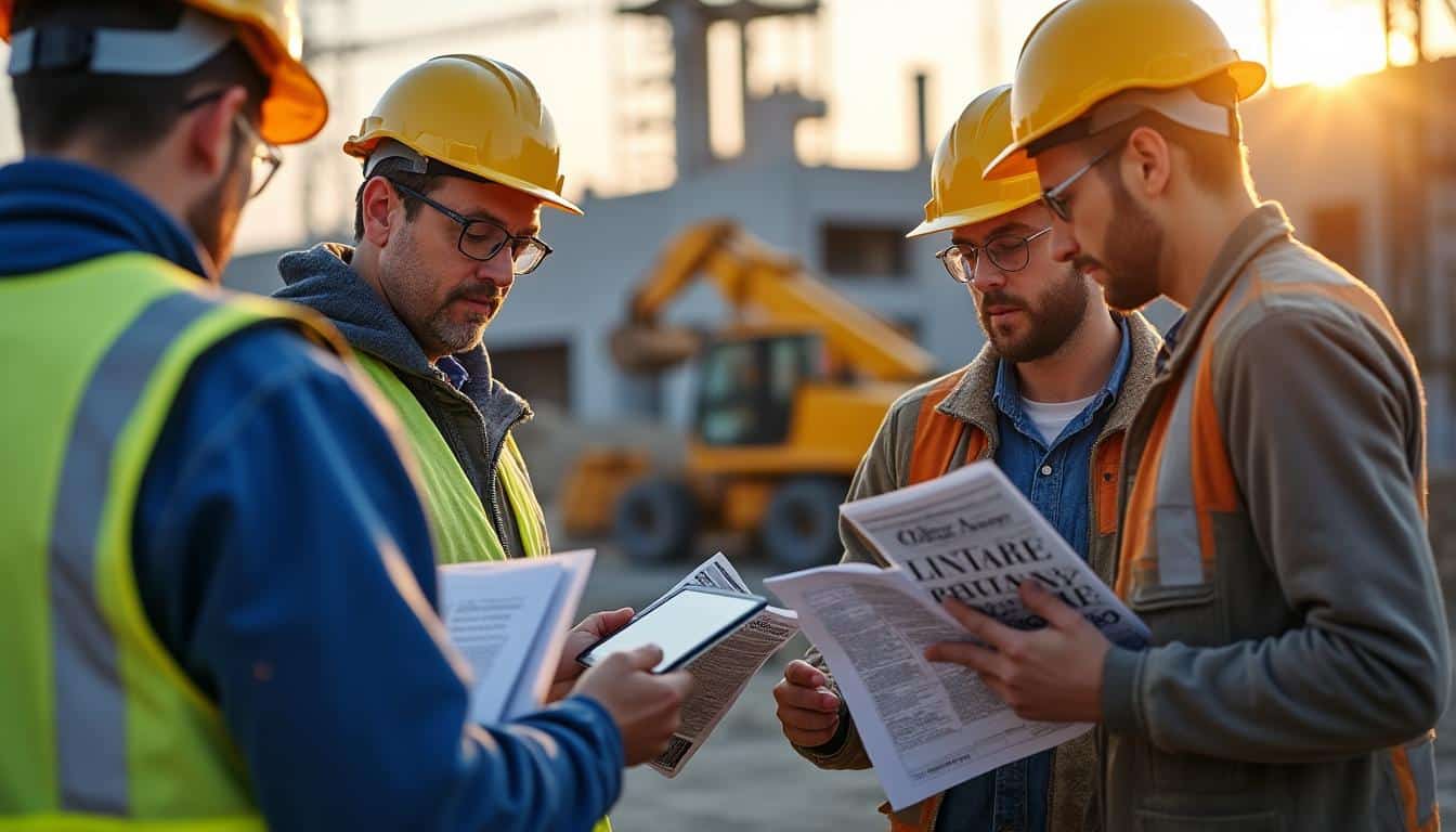 Illustration: Pourquoi suivre l’actualité du BTP est indispensable pour les professionnels et passionnés