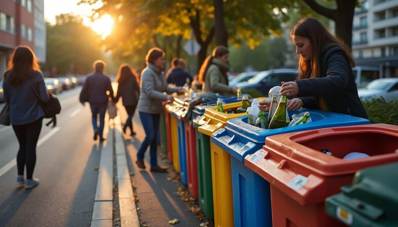 Illustration: Comprendre le rôle essentiel d’un conteneur poubelle pour le tri sélectif