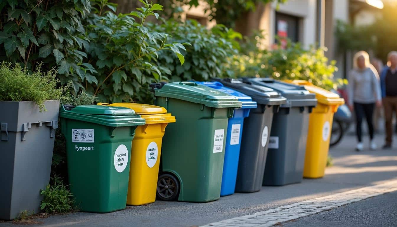 Illustration: Explorer les différents types de conteneurs poubelle pour le tri sélectif selon les besoins