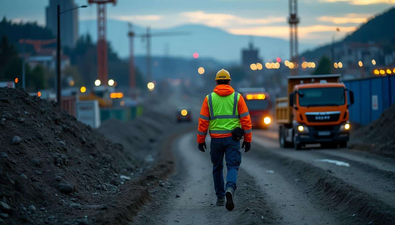 Illustration: Qu’est-ce que la zone de déplacement dans le secteur du BTP ?