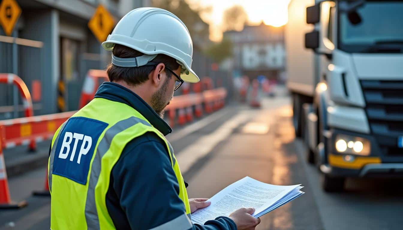 Illustration: Comment les règles légales encadrent-elles les trajets dans le BTP ?