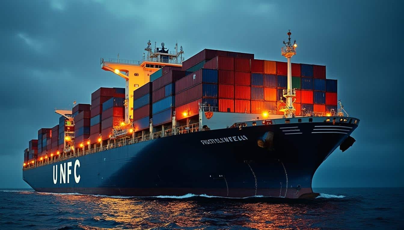 Le plus gros porte conteneurs du monde : un géant des mers en 2026