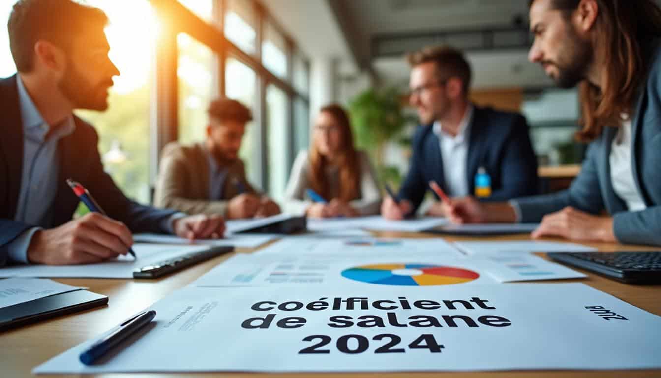 Illustration: Comprendre le coefficient de salaire : rôle et importance dans les conventions collectives