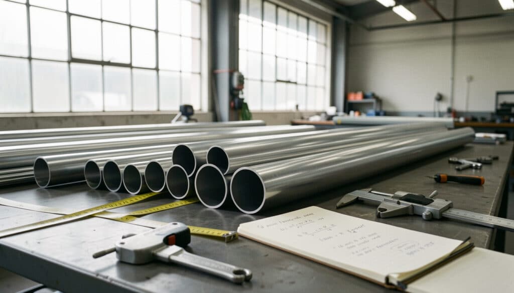 Calcul du poids d’un tube en acier selon ses dimensions