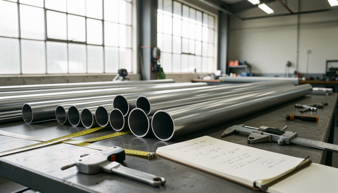 Calcul du poids d’un tube en acier selon ses dimensions